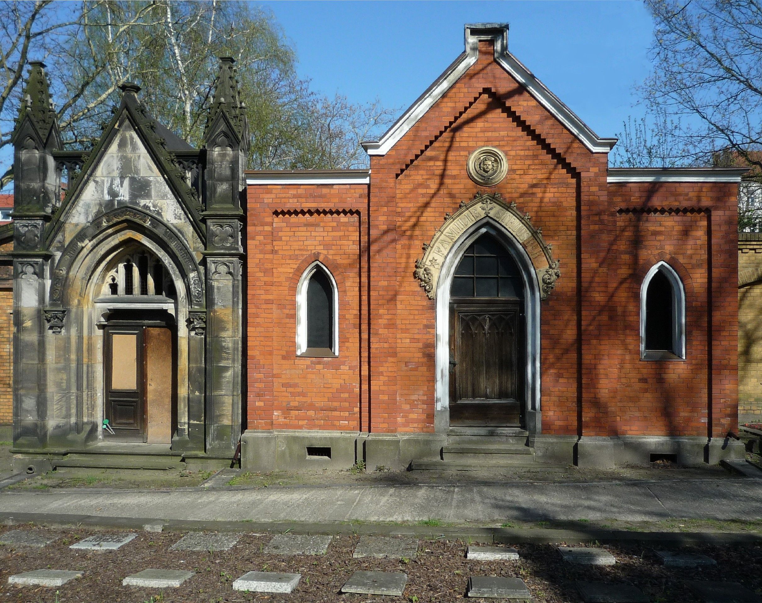 Mausoleum der Familie Strousberg auf dem Alten St.-Matthäus-Kirchhof